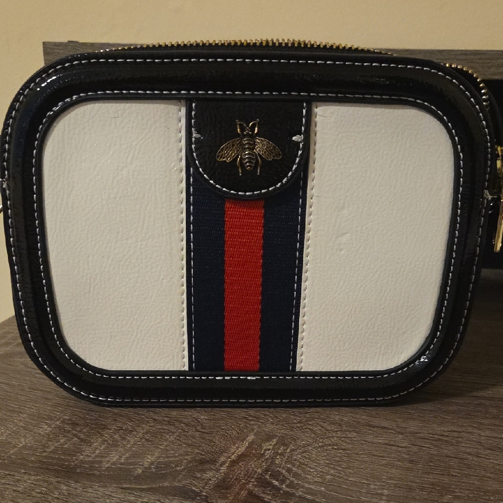 Stylish Black and White Men's Bag